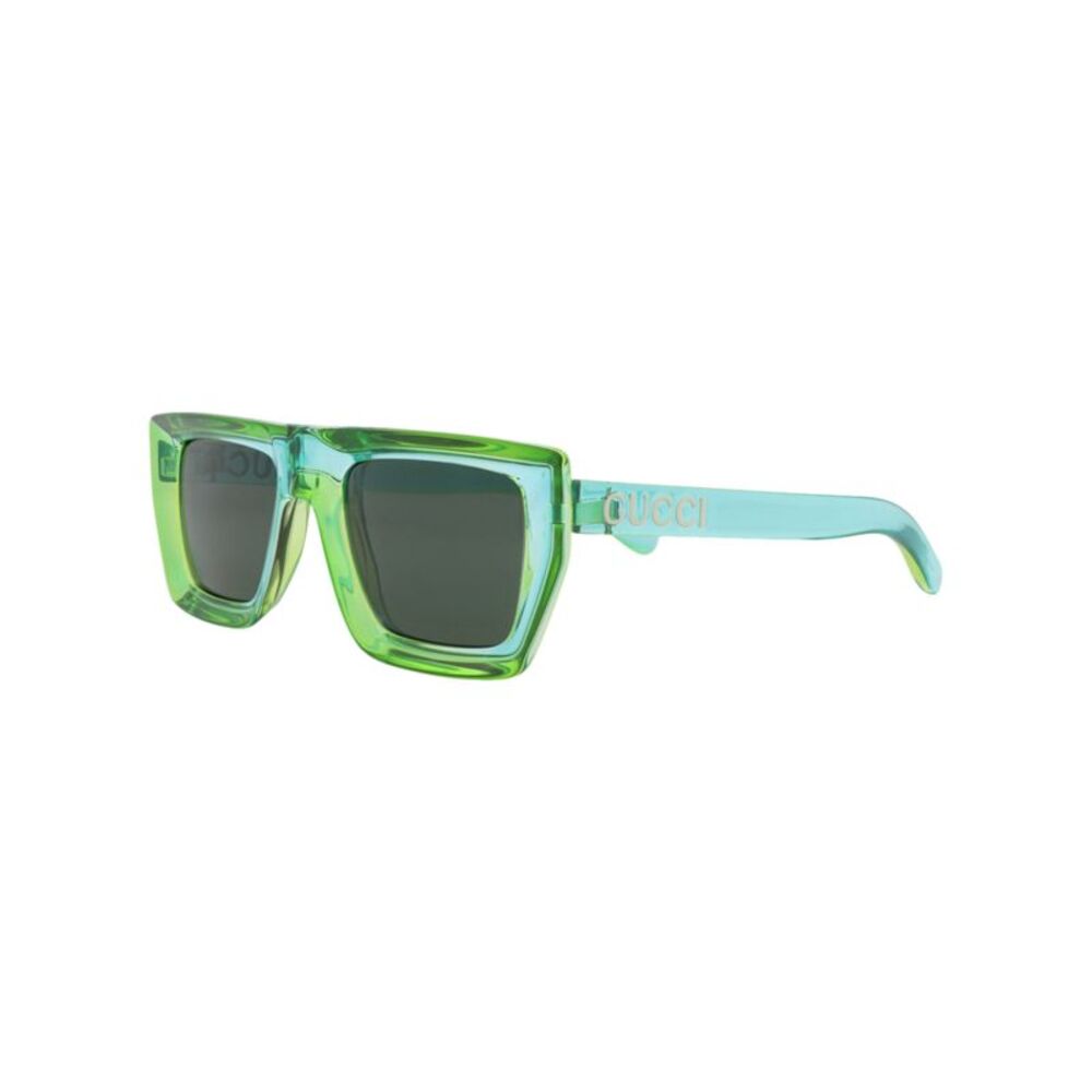 Square-Frame Injection Sunglasses - Picture 2 of 5